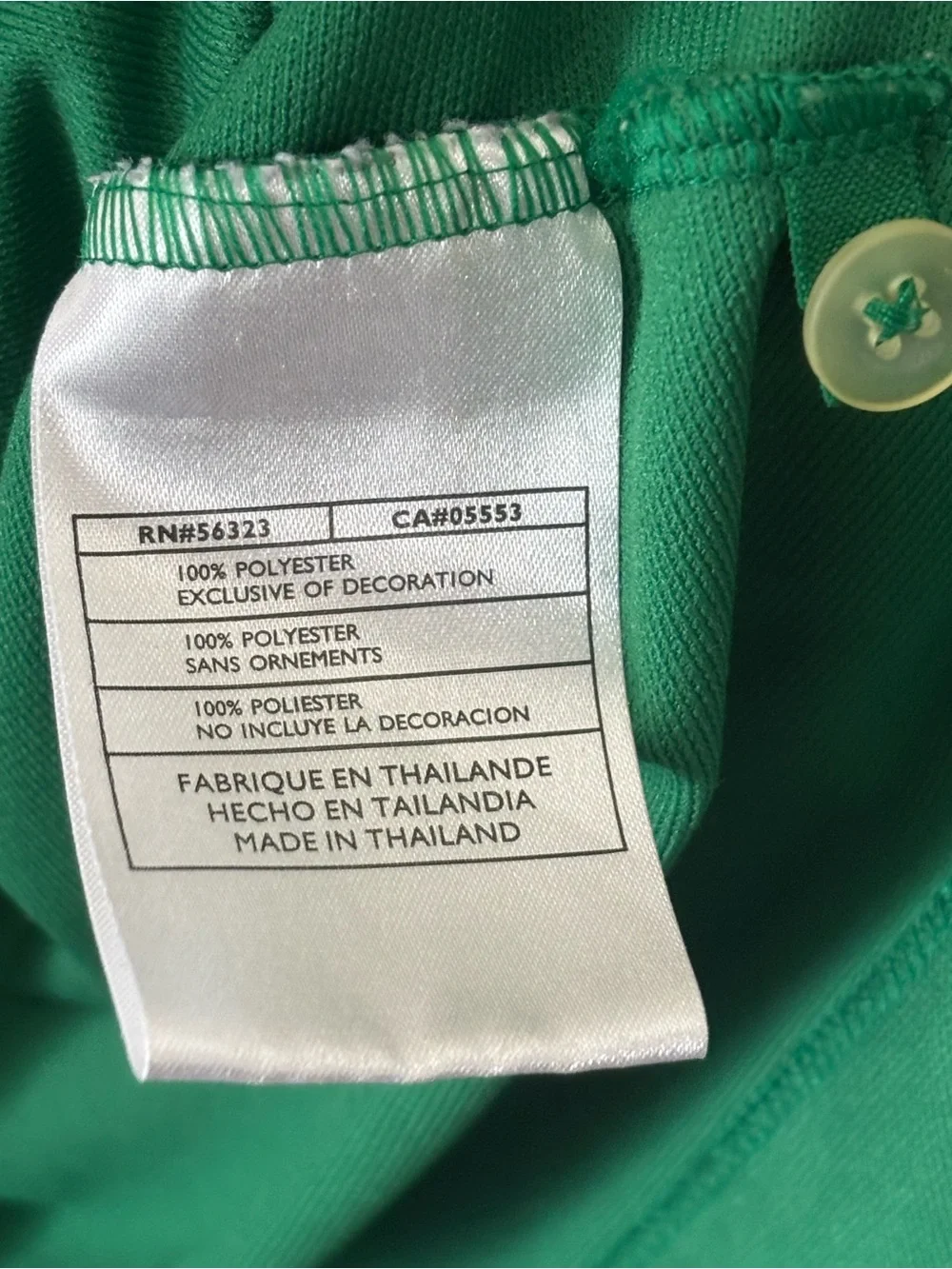 Nike Golf Green Polo Men’s Size Medium Short Sleeve Shirt Activewear